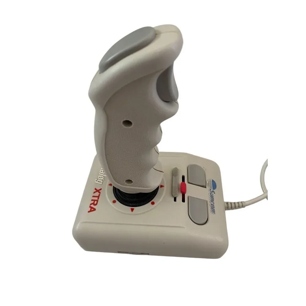 Vintage Suncom Analog Xtra Flight Simulation Joystick Model XTR011